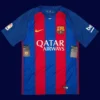 Messi 10 Barcelona Home Retro Jersey 1617A - kfcool.com Messi Barcelona home retro jersey front 16/17, high-quality breathable fan classic with #10.