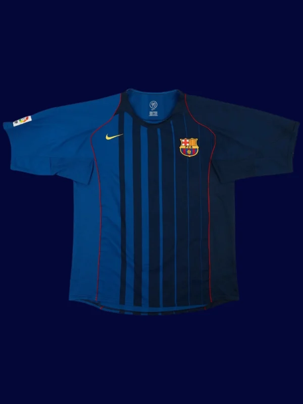 Messi Barcelona away retro jersey front 04/05, high-quality breathable fan classic with #30.