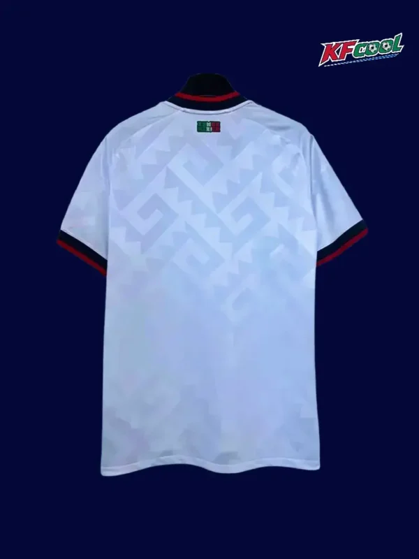 Mexico Away White Jersey 2627 Fans Version2 - kfcool.com Mexico away white jersey 26/27 fans back with logo area