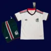 Mexico away white kids kit 26/27 fans front — youth alternate jersey