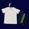 Mexico away white kids kit 26/27 back showing number area