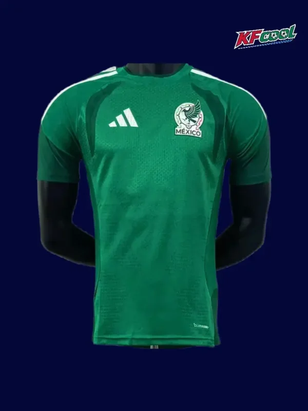 Mexico green training shirt 26/27 fans front, breathable fabric