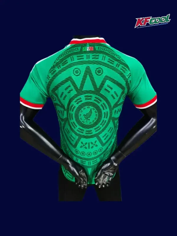Mexico 26/27 home player jersey back — lightweight performance panel