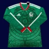 Mexico Home Green LS Jersey 2627 Fans Version1 - kfcool.com Mexico home green LS jersey 26/27 fans front — breathable, long sleeve