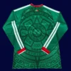 Mexico Home Green LS Jersey 2627 Fans Version2 - kfcool.com Mexico home green LS jersey 26/27 fans back with seam detail