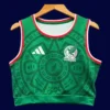 Mexico Home Green Women 2627 Yoga Vest1 - KFCool – Football Jerseys & Soccer Kits Store Mexico home green women 26/27 yoga vest front — sleeveless, athletic top