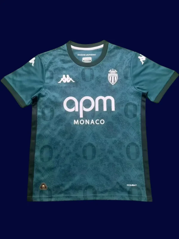 Monaco Third Jersey 2526 Fans Version1 - KFCool – Football Jerseys & Soccer Kits Store Monaco Third Jersey 25/26 Fans Version front retro breathable collectible football shirt