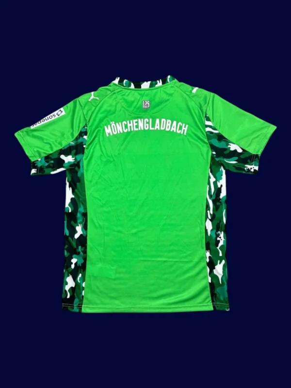 Mönchengladbach Away Jersey 25/26 Fans Version back with printed number panel.