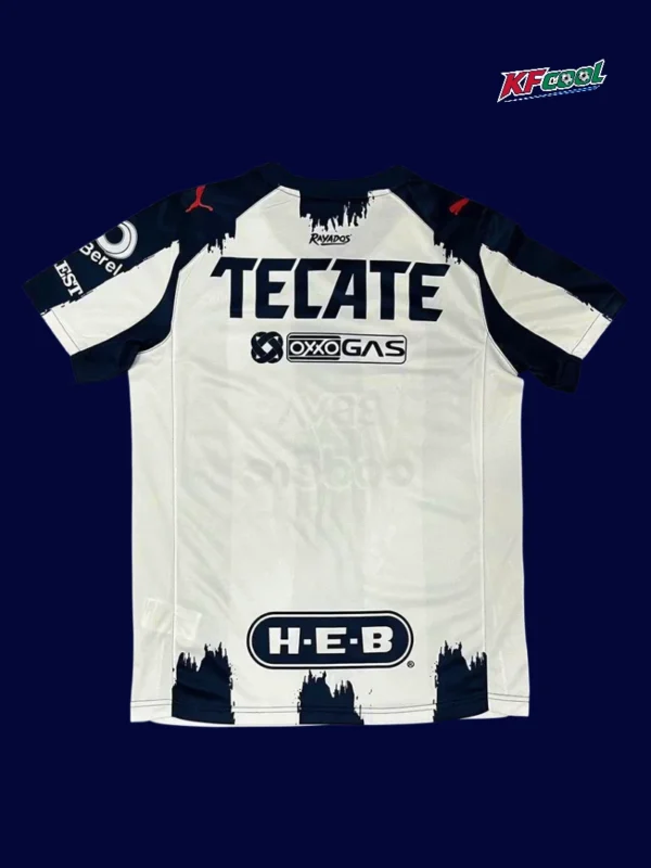 Monterrey Home Jersey 2526 Fans Version2 - kfcool.com Monterrey home jersey 25/26 fans version back view
