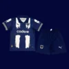 Monterrey World Cup home kids kits 25/26 front navy white stripes