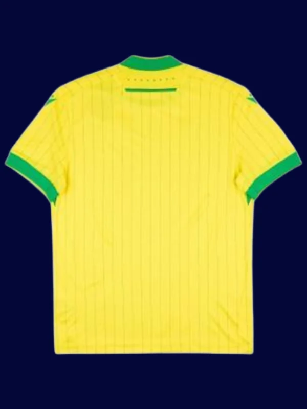 Nantes Home Jersey 2526 Fans Version2 - kfcool.com Nantes Home Jersey 25/26 Fans Version back custom number