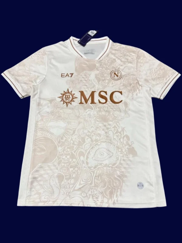 Napoli Away Jersey 25/26 Fans Version front showing away design and club badge.