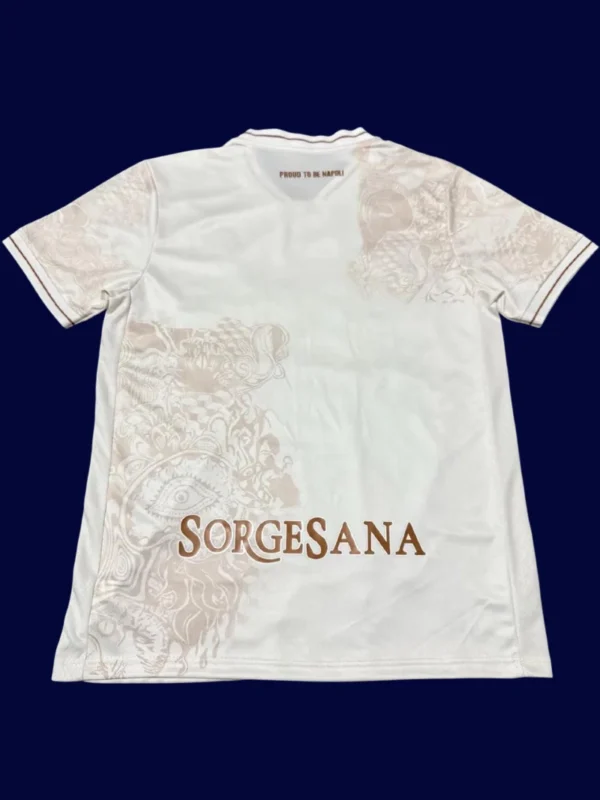 Napoli Away Jersey 25/26 Fans Version back with printed number panel.