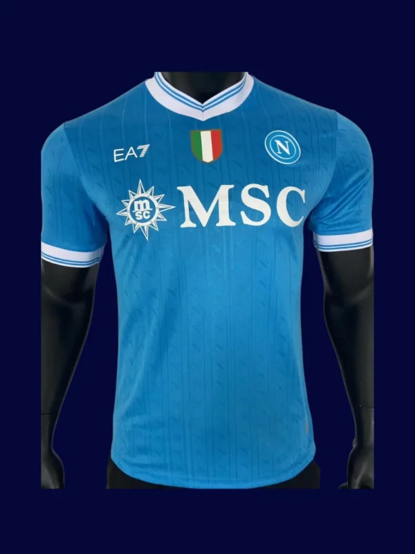 Napoli Home Jersey 2526 Player Version1 - kfcool.com Napoli Home Jersey 25/26 Player Version front with professional cut and club crest.
