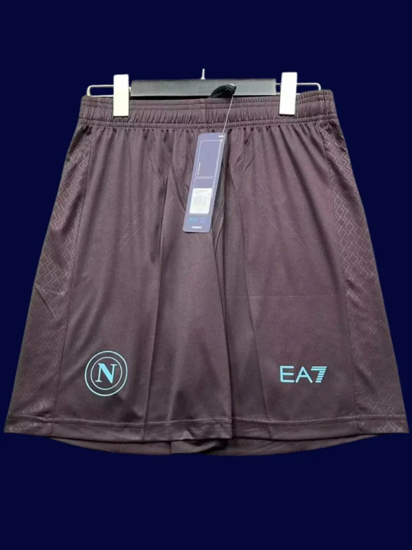 Napoli Third Shorts Pants 25/26 front showing third kit design.