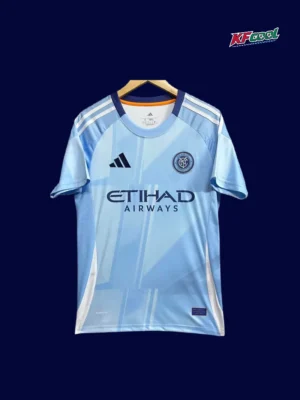 New York City home jersey 25/26 fans version front blue white stripes