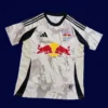 New York Red Bull away jersey 25/26 fans version front white red blue design