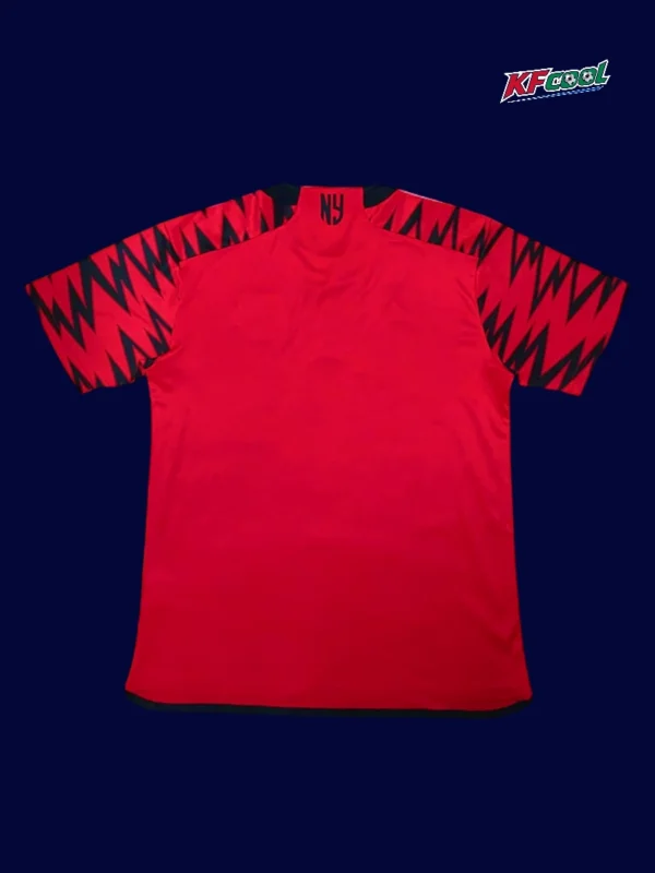 New York Red Bull Home Jersey 2526 Fans Version2 - KFCool – Football Jerseys & Soccer Kits Store New York Red Bull home jersey 25/26 fans version back view
