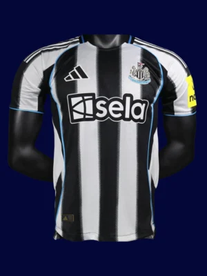 Newcastle United Home Jersey 2526 Player Version1 Newcastle United Home Jersey 25/26 Player Version front pro-grade lightweight performance shirt