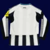 Newcastle United Home LS Jersey 25/26 Fans Version back custom number
