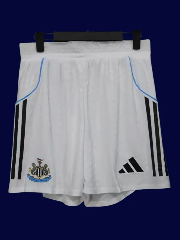 Newcastle United White Shorts Pants 2526 Player Version1 - kfcool.com