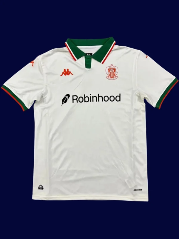 Nice Away Jersey 25/26 Fans Version front high‑quality breathable lightweight shirt