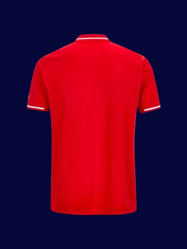 Nottingham Forest Home Jersey 25/26 Fans Version back with printed number area.