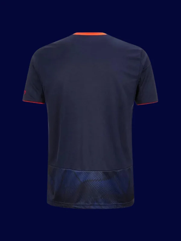 Nottingham Forest Third Jersey 25/26 Fans Version back with printed number area.