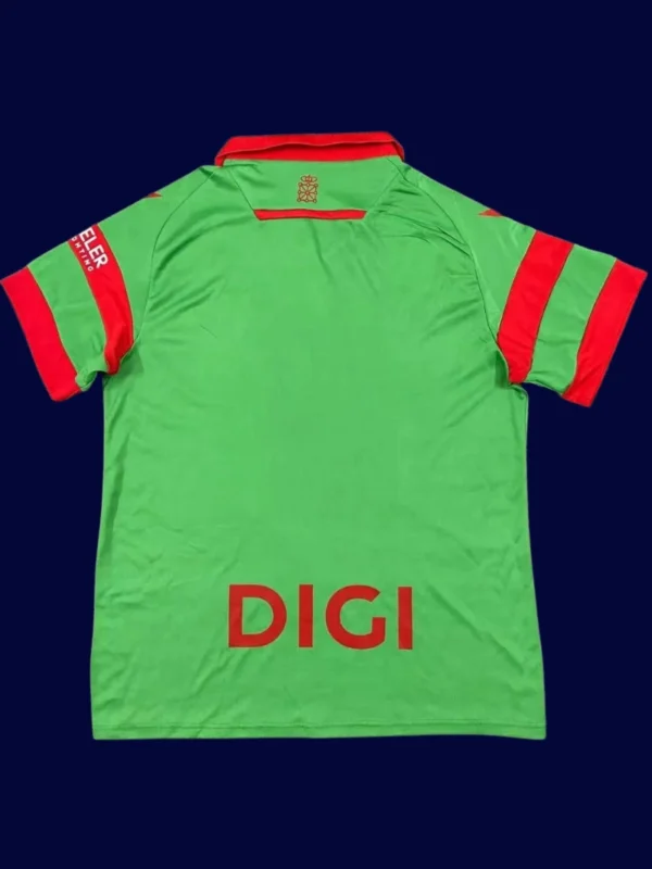 Osasuna Away Jersey 25/26 Fans Version back with number panel and stitching.