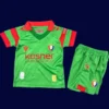 Osasuna Away Kids Kits 25/26 front with away palette and small crest.