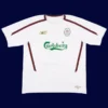 Owen Liverpool away white retro shirt front 03/04, high-quality breathable fan gear.