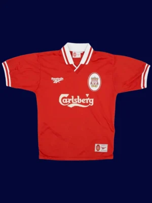 Owen #18 Liverpool Home Red Retro Shirt 96/98