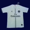 PSG Jordan white retro jersey 2018/19 front clean white design