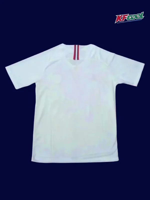 PSG Jordan 2018/19 white retro jersey back view