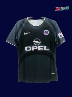 PSG Third Classic Retro Jersey 200102A PSG third classic retro jersey 2001/02 front navy retro design