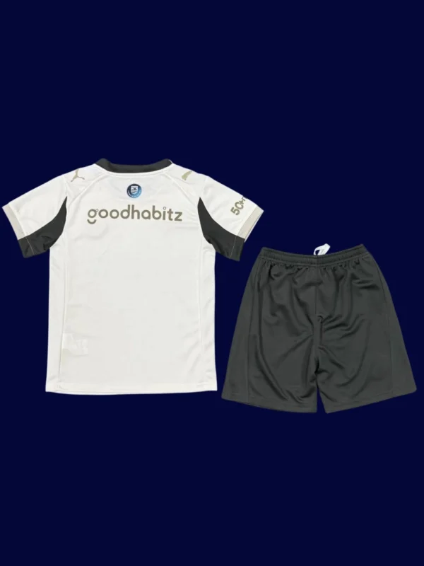 PSV Eindhoven Third Kids kits 25/26 back custom number
