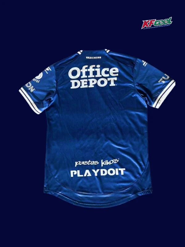 Pachuca CF 25/26 away jersey back custom number available