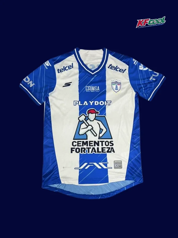 Pachuca CF 25/26 home fans jersey front breathable quality