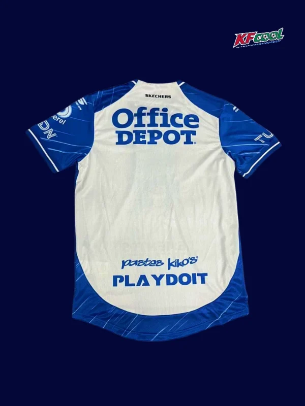 Pachuca CF 25/26 home jersey back custom print space
