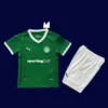 Palmeiras home kids kits 25/26 front green white stripes