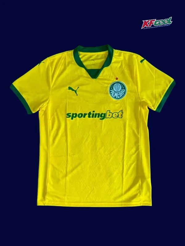 Palmeiras third jersey 25/26 fans version front black green stripes