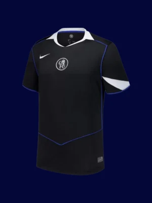 Palmer #10 Chelsea Third Black Jersey 25/26 UCL