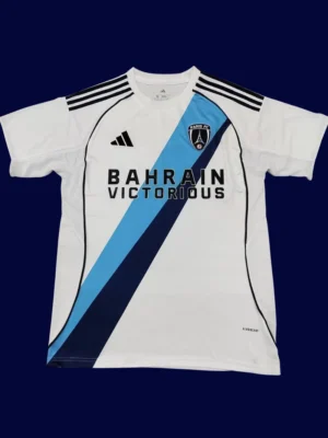 Paris FC Away Jersey 25/26 Fans Version front high‑quality breathable lightweight football shirt