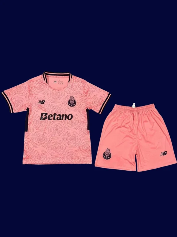 Porto Away Kids kits 2526A - kfcool.com Porto Away Kids kits 25/26 front lightweight breathable junior football shirt