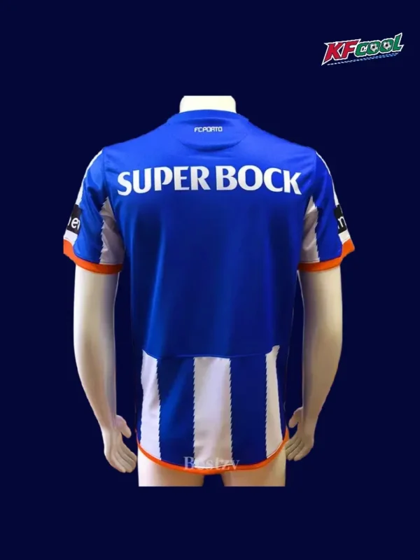 Porto home classic retro jersey 2010/11 back view