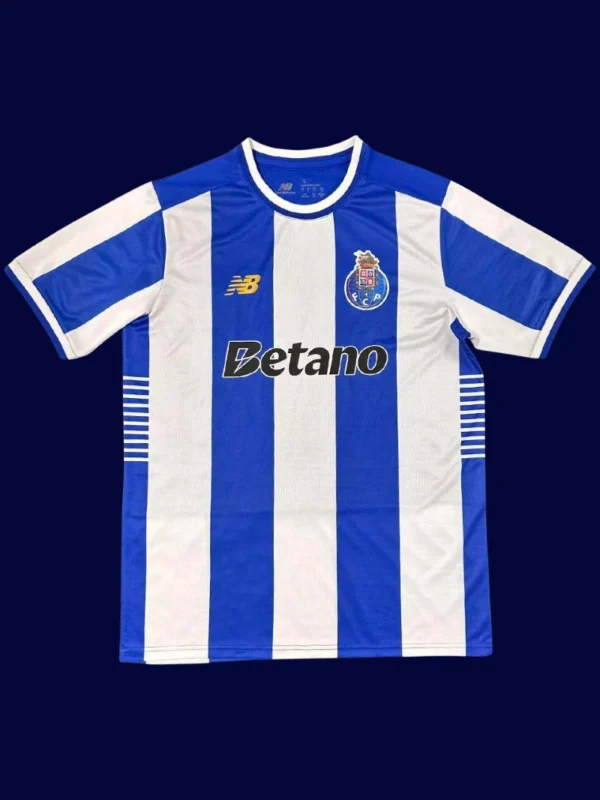 Porto Home Jersey 25/26 Fans Version front collectible high‑quality football top