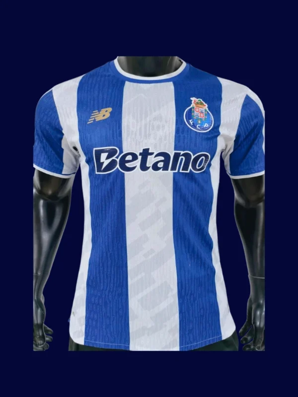 Porto Home Jersey 2526 Player Version1 - kfcool.com Porto Home Jersey 25/26 Player Version front pro‑grade lightweight performance shirt