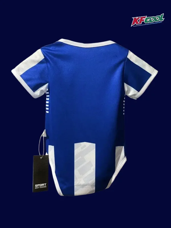 Porto Home Red Babysuit Infant Crawl 2526B - kfcool.com Porto home red babysuit infant crawl 25/26 back view