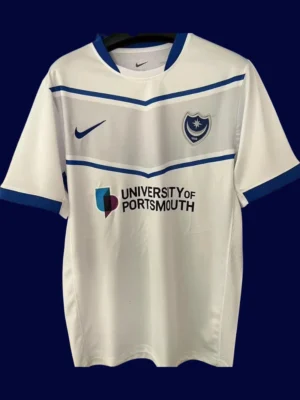 Portsmouth Away Jersey 2526 Fans Version1 Portsmouth Away Jersey 25/26 Fans Version front with away colors and badge.