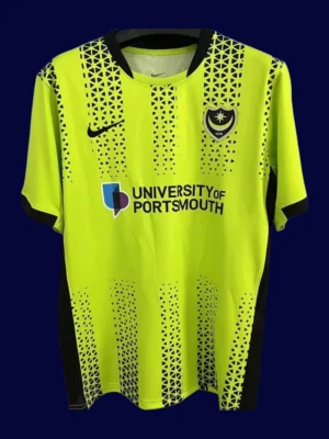 Portsmouth Third Jersey 2526 Fans Version1 Portsmouth Third Jersey 25/26 Fans Version front showing alternate third kit design and crest.